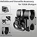 Tactical Shotgun Barrel Clamp Mount with QD Sling Swivel and Picatinny Rail, Flashlight and Sling Mount with Rubber Pads for 12Ga Mossberg 500/590, Maverick 88, Remington 870, SXP Defender, Benelli
