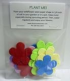 24 Plantable Teeny Flower Seed Shapes in a Bag