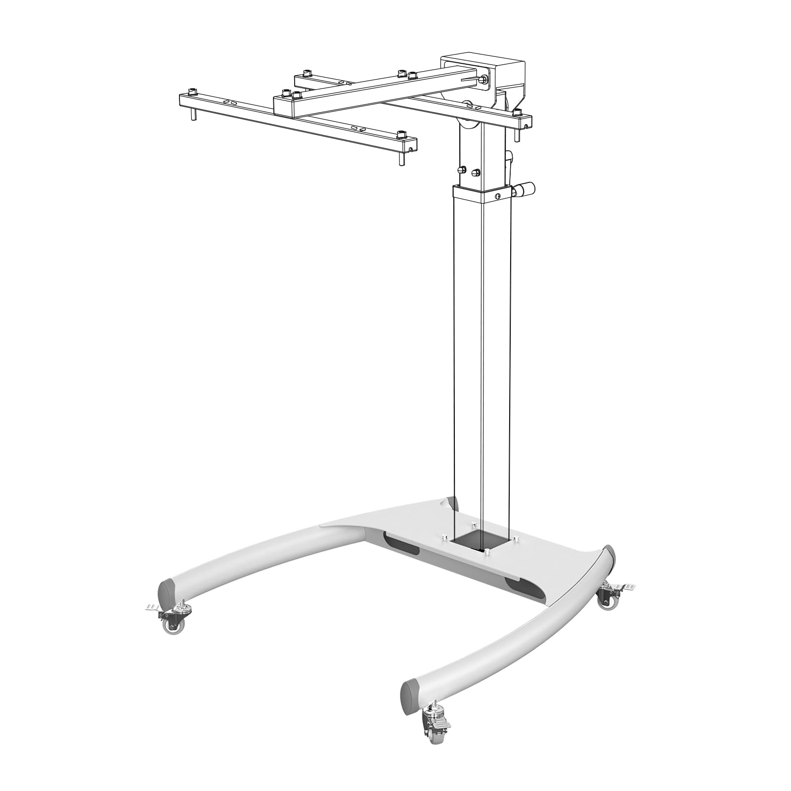 Photo 1 of BONTANNY Red Light Therapy Hand-cranked Stand Part 1, Designed Specifically for BONTANNY's BL-1500, BL-2400, BO-1500 Panels! (The Full Stand=Part 1+Part 2)
