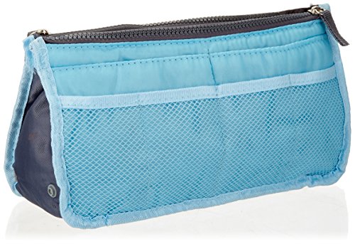 Organiseur de sac à main et de voyage bleu grand format