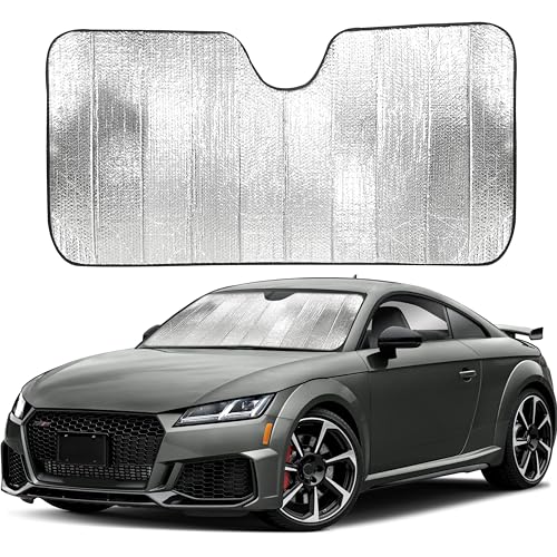 EcoNour Accordion Car Windshield Sun Shade | Car Sun Visor to Protect Harmful UV Rays | Foldable...