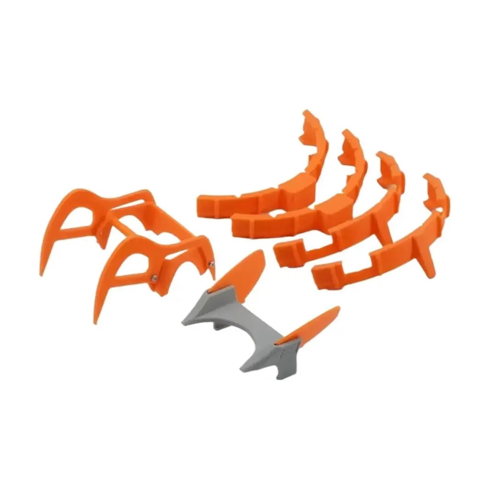 Compatible con el protector de cardán DJI Flip, parachoques cola vuelo, protección hélice for conjunto aerodinámico, accesorios for drones H8Z5(Orange)