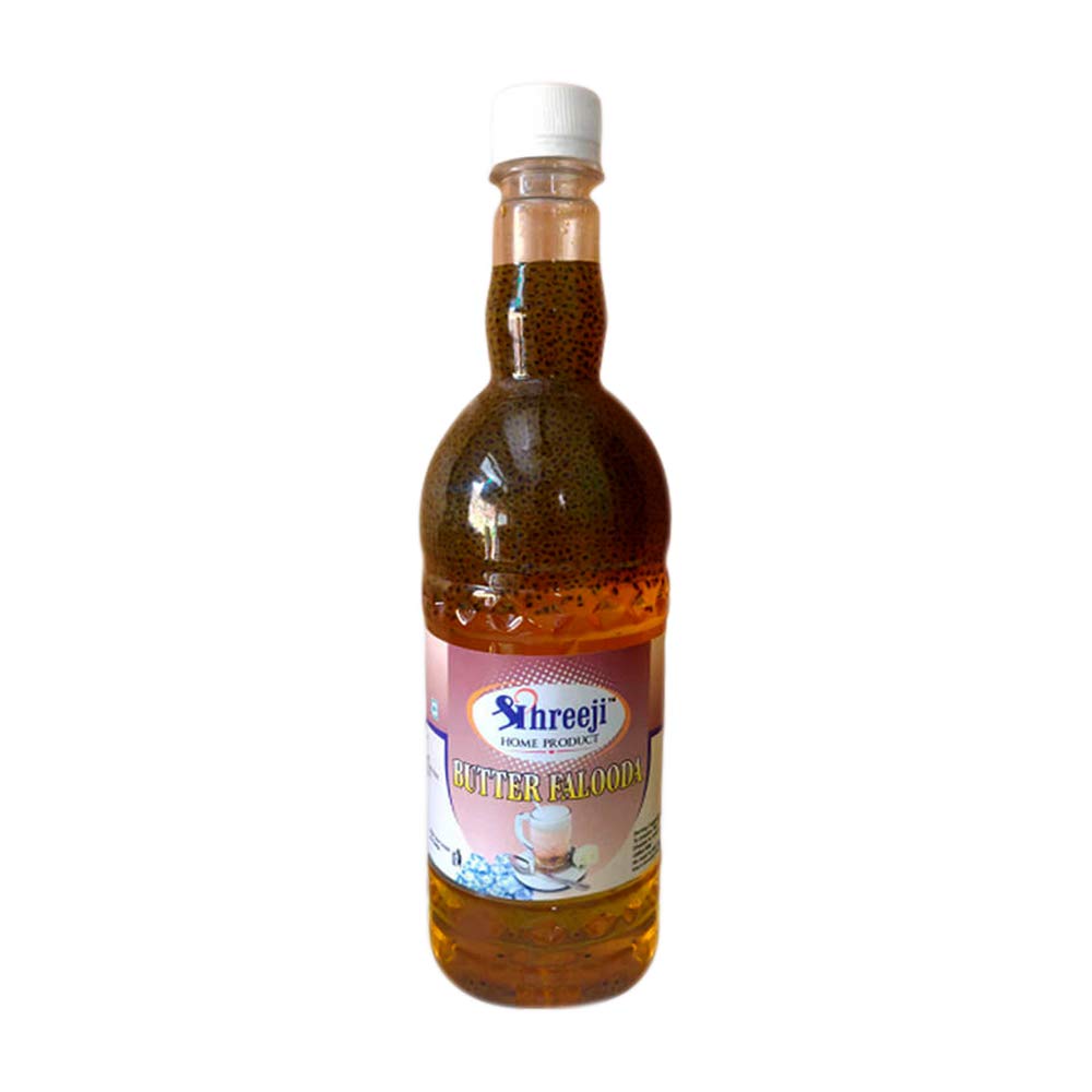 ShreejiButter Falooda Syrup Mix with Milk for Making Juice Pet Bottle, 750 ml