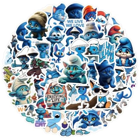 Autocollants KOWASO 60 pièces Cover