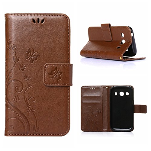 MOONCASE Galaxy Ace 4 Custodia in Pelle Protettiva...