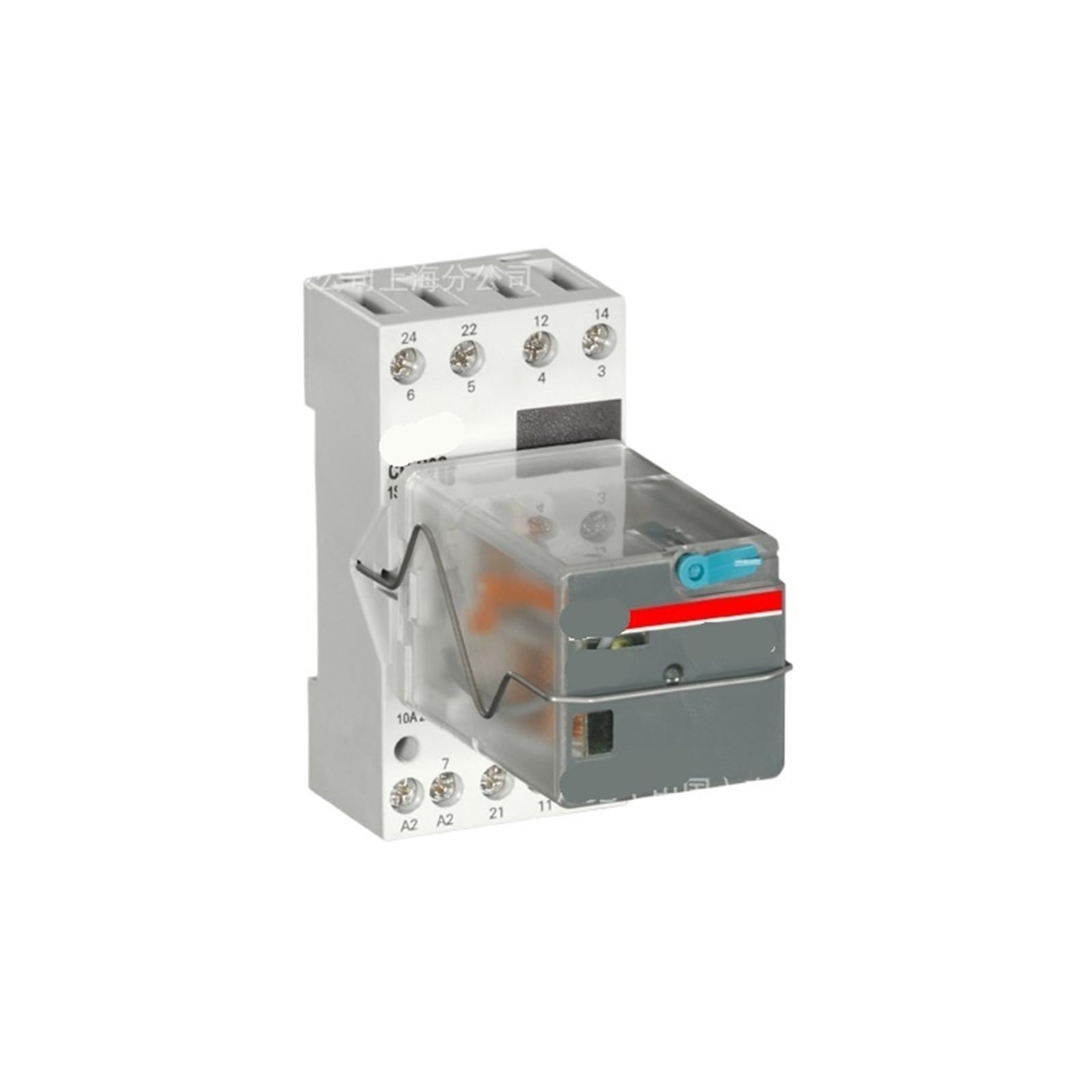 CR-U024DC2 Tête de relais avec 2 contacts inverseurs 10A pour automatisme - 2