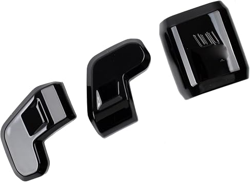 L2R for Chery Jetour T2 Jetour Traveller 2023-2025 LHD Gear Shift Knob Cover Trim Overlay ABS Car Interior Accessories 3 PCS Not Fit RHD Glossy Black