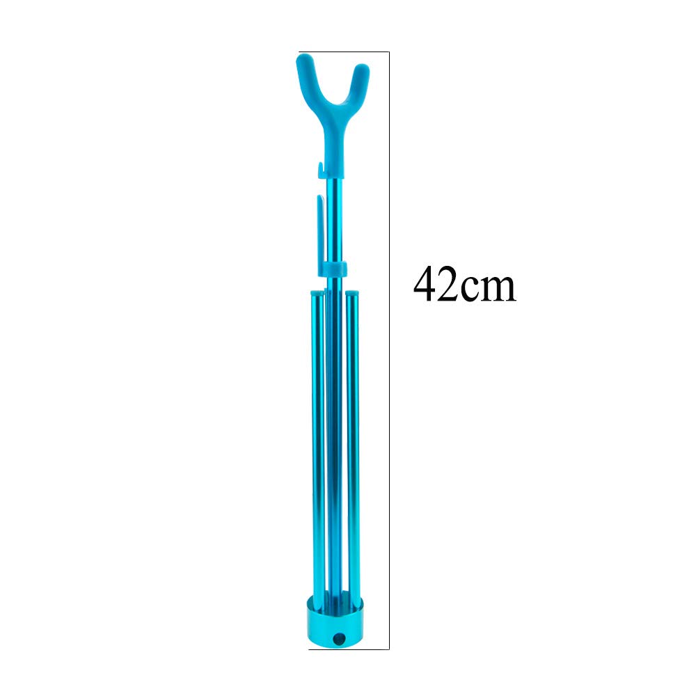 Stand Arc Tir à L'arc Support D'arc En Alliage Aluminium - Pliable Et Réglable - Pour Arc Classique, Chasse Ou Traditionnel Support Arc Tir à L' arc
