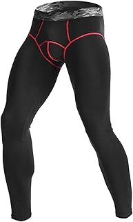 Pantalones térmicos para hombre, térmicos, calzoncillos largos, ropa interior cálida, capa base, pantalones térmicos, pantalones de correr largos para correr, forro polar interior para