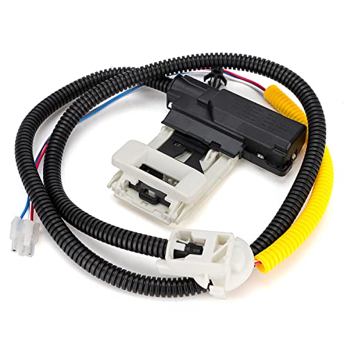 Washer Lid Lock Assembly (3-Wire) W11307244 W10682535 Fit for Whirlpool Maytag Amana Kenmore Washing Machine Door Latch Assembly Replaces W10838613 W10838613VP W11253733 PS12704713 W10682535