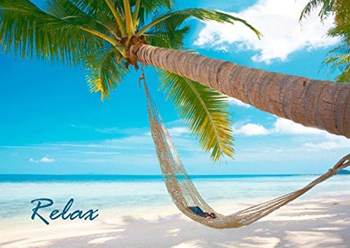 Relax - Tarjeta de felicitación lenticular 3D