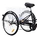 Yonntech Ambienceo Triciclo para Adultos 24" 7 velocidades Bicicleta para Adultos Bicicleta...