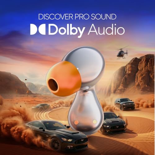 Image of Mivi SuperPods Immersio Pro [New Launch] Quad Mic ANC Earbuds Dolby Audio