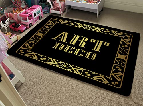 Tapis Art Deco 80x150 moderne tapis de salon géométrique M - 5