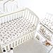 LifeTree Crib Sheets for Baby Unisex - Muslin Fitted Crib Sheets Toddler Bed Sheet, 70% Viscose from Bamboo and 30% Cotton, Fits Standard Crib, Golden Retriever, 28in x 52in