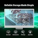 Silicon Power 2TB UD90 2230 NVMe 4.0 Gen4 PCIe M.2 SSD R/W up to 5,000/3,200MB/s Solid State Drive Compatible with Steam Deck (SU02KGBP44UD9007MM) - Image 6