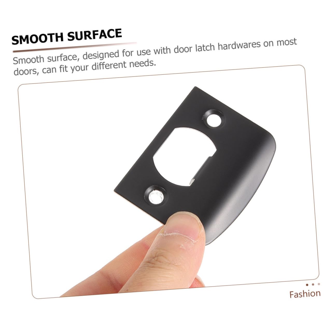 Tofficu 5 Ensembles Guide De Serrure De Porte Gâche De Porte Loquet De Porte Pêne Dormant Lourd Plaque De Renfort De Porte Plaque De Porte Gâche De Porte Nickel Satiné Gâche 4 pièces * 5