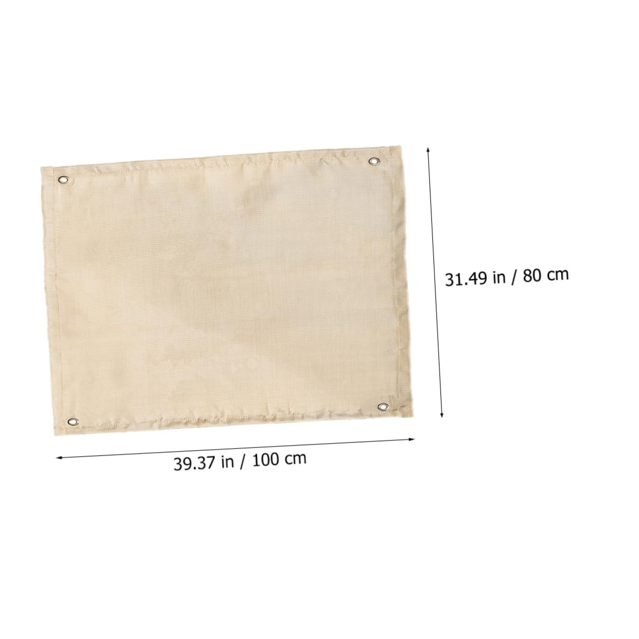 BCOATH Fire Blanket Cover 100x80 Camping Accessory Portable Fireproof Blanket Outdoor