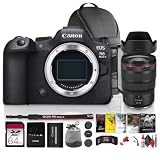 Canon EOS R6 Mark II Mirrorless Camera w Stop Motion Animation Firmware + Canon RF 24-70mm f/2.8 L is USM Lens for Weddings, Events & Creators|7K Video, 32MP Sensor|64GB Card + Photo Software +More