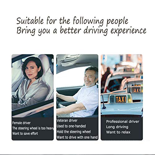 Steering Wheel Spinner Knob Suicide Knob Spinner Accessory For Cars Boats Semi Tractors Steering Spinner, Woodgrain Color1 #TOP4