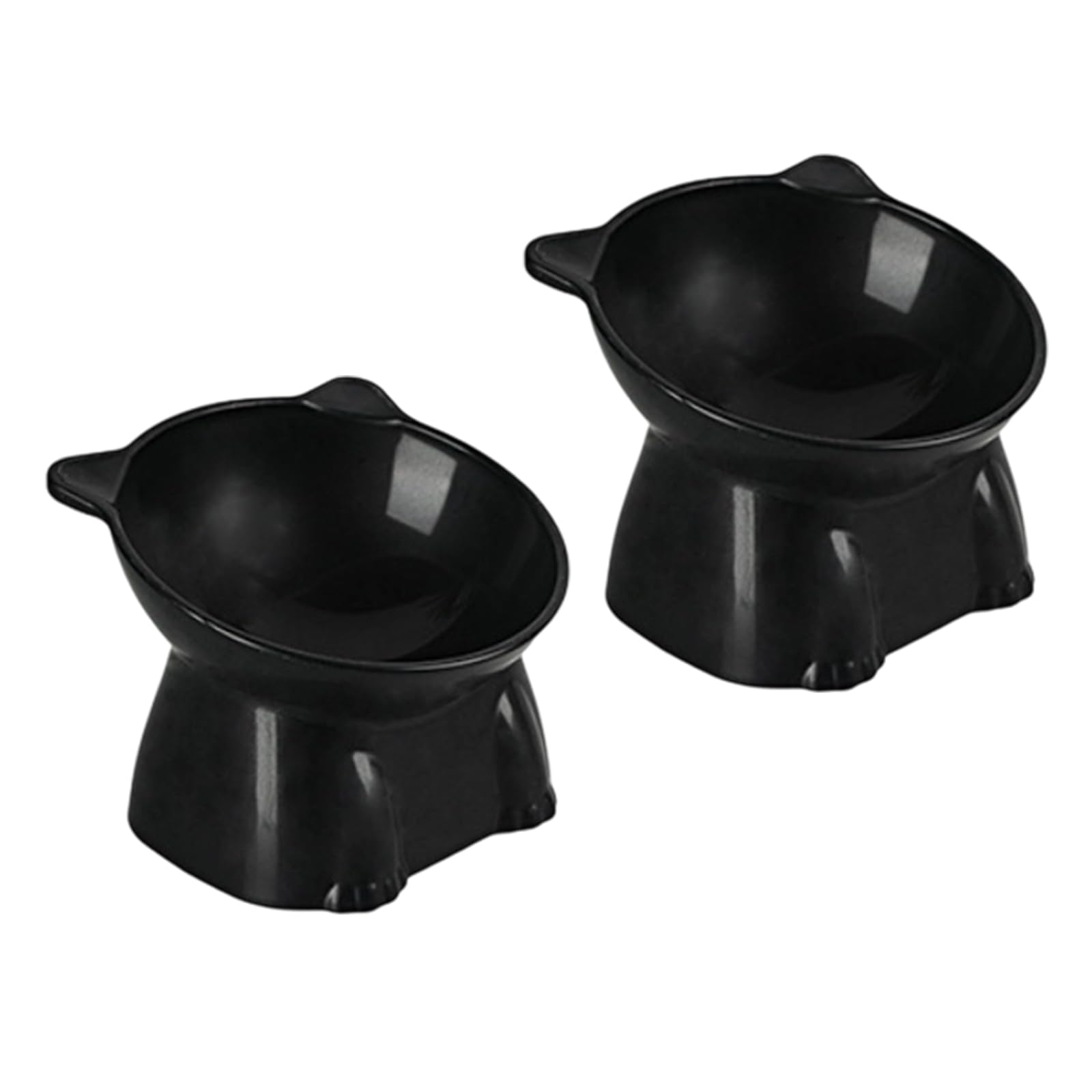 BWANGIAO Elevated Dog Bowl Stand Feeders For Most Dog Size Ergonomic Bowl Food