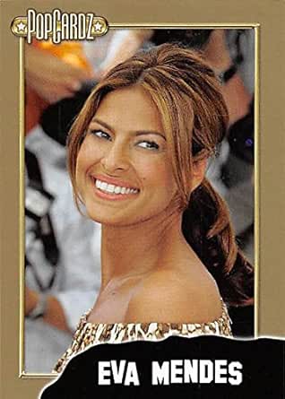 Eva Mendes trading card (Training Day, Exit Wounds) 2008 Popcardz GOLD