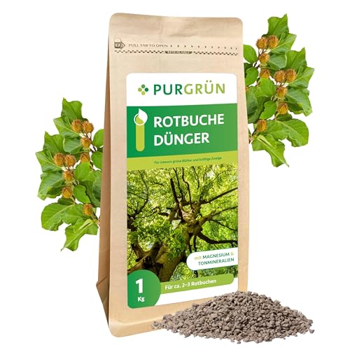 Purgrün® Rotbuche-Dünger 1 kg – Organisch-mineralische...