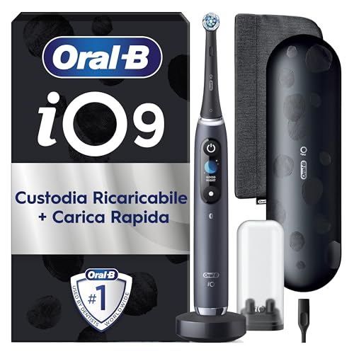 Oral-B Spazzolino Elettrico Ricaricabile iO 9 Nero Edizione ...