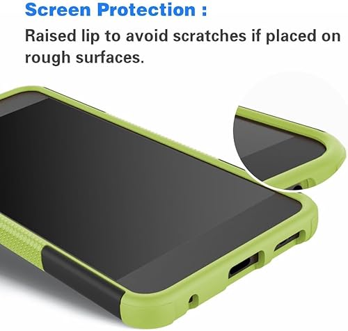 Miniatura 5 de Asuwish Funda de teléfono para Samsung Galaxy S9 con protector de pantalla de vidrio templado y soporte delgado, híbrida, resistente, funda