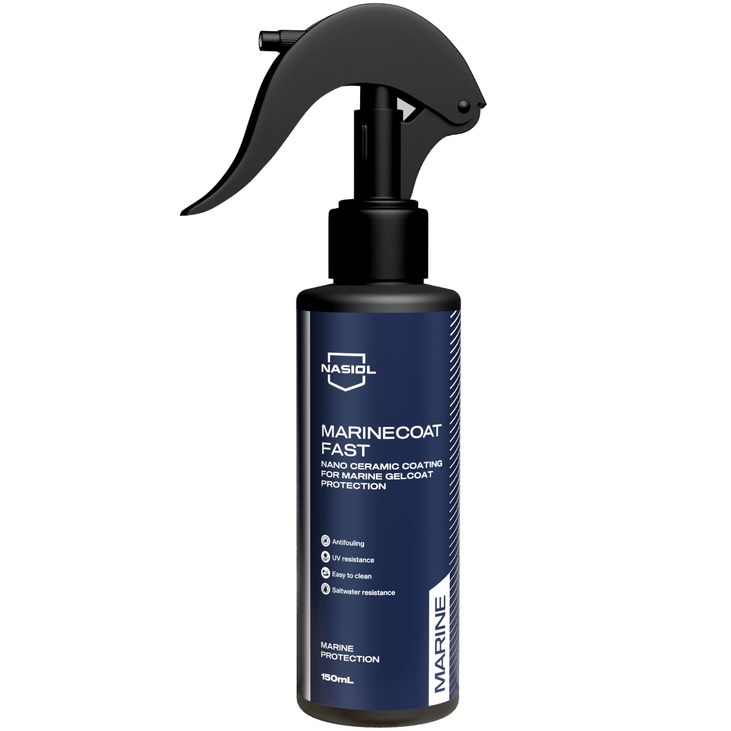 Nasiol MarineCoat Fast Nano Ceramic Coating for Marine Gelcoat Protection 150 ml