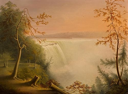 Peinture sur toile nordique pour habiller un mur vide de chambre 60x90cm