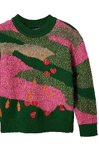Desigual Girl Flat Knit Pullover4