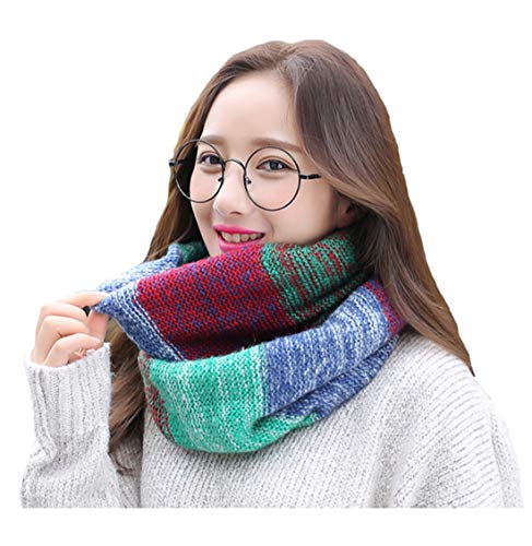 Winter Warm Infinity Scarf Thick Knit Circle Loop Scarf Neck Warmer