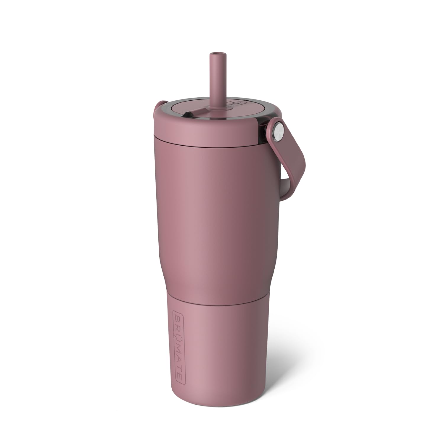 Br Mate Resa 25oz 100 Leakproof Travel Tumbler w Handle Straw Flexible SoftSip Straw Silicone Sleeve for Durability