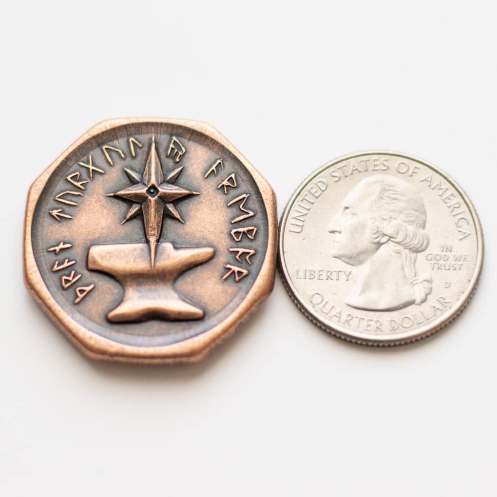 Amazon.co.jp: Axe of Thrain カッパー コイン | Middle-Earth™ ギフト : ホビー