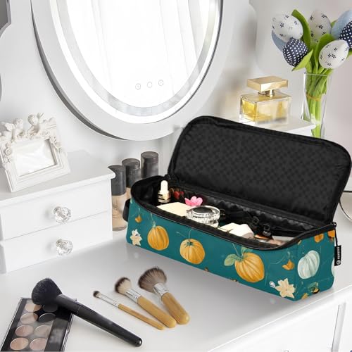 Bolsa de viaje para herramientas de cabello para mujeres y esterilla resistente al calor impermeable portátil para planchas, rizadores, secadores planos miniatura 7