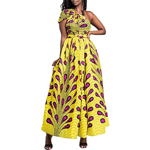 Robe Africaine Imprimée pour Vos Célébrations et Mariages d'Été Chic