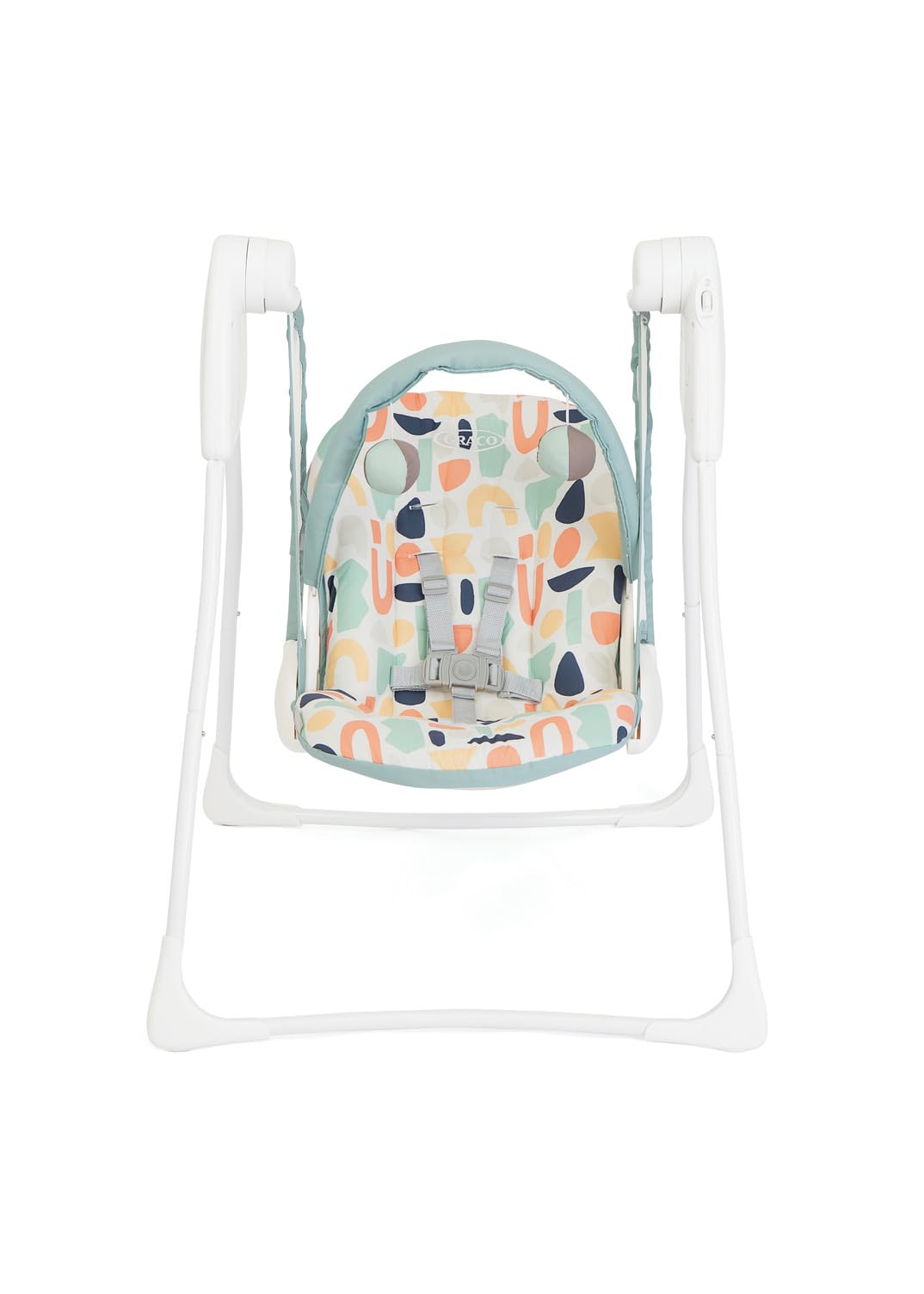 Graco Baby Delight Swing with 2 swing speeds, compact fold and lightweight at only 4.67kg, for play or relaxing. Suitable from birth to approx. 6 months (0-9kg), Playtime fashion