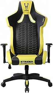 Woxter Stinger Station Master Cool - Silla Gaming Oficina (Gamer, Eje Acero, Levantamiento por Gas, Ergonómica, Reposabrazos, Alt/Incl Ajustable, Foam Adaptativo, Racing, Cojín Lumbar/Cervical)