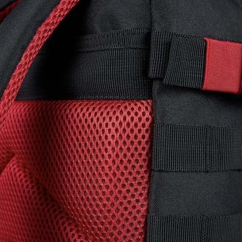 Image of WOLFpak 9L Mini Tactical Backpack (Red Wolf) | Compact, Small Everyday Carry Bag for Gym, School, Travel | Durable, Water-Resistant Daypack with Molle System and Patch Panel