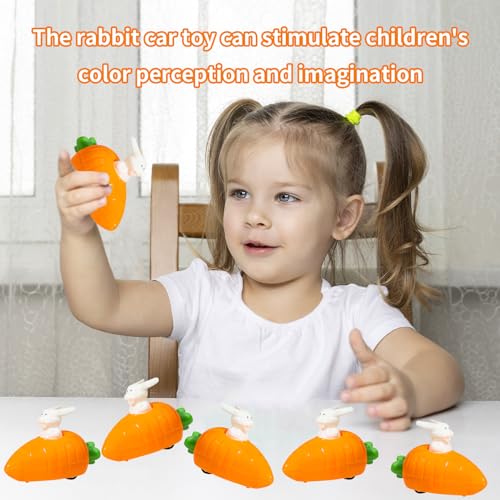 xianshi 8 Pcs Stups Der Kleine Osterhase,Osterhase,Aufziehspielzeug,Aufziehbare Hasen,Osterspielzeug,Aufziehspielzeug Ostern, Osterhase Kleine Geschenke Für Kinder Jungen Mädchen