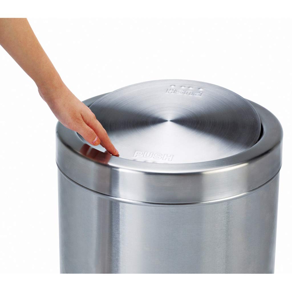 PUSH FLAP WASTE BIN / ステンレスゴミ箱 PUSH FLAP WASTE BIN | Home accessory,Dustbox ゴミ箱