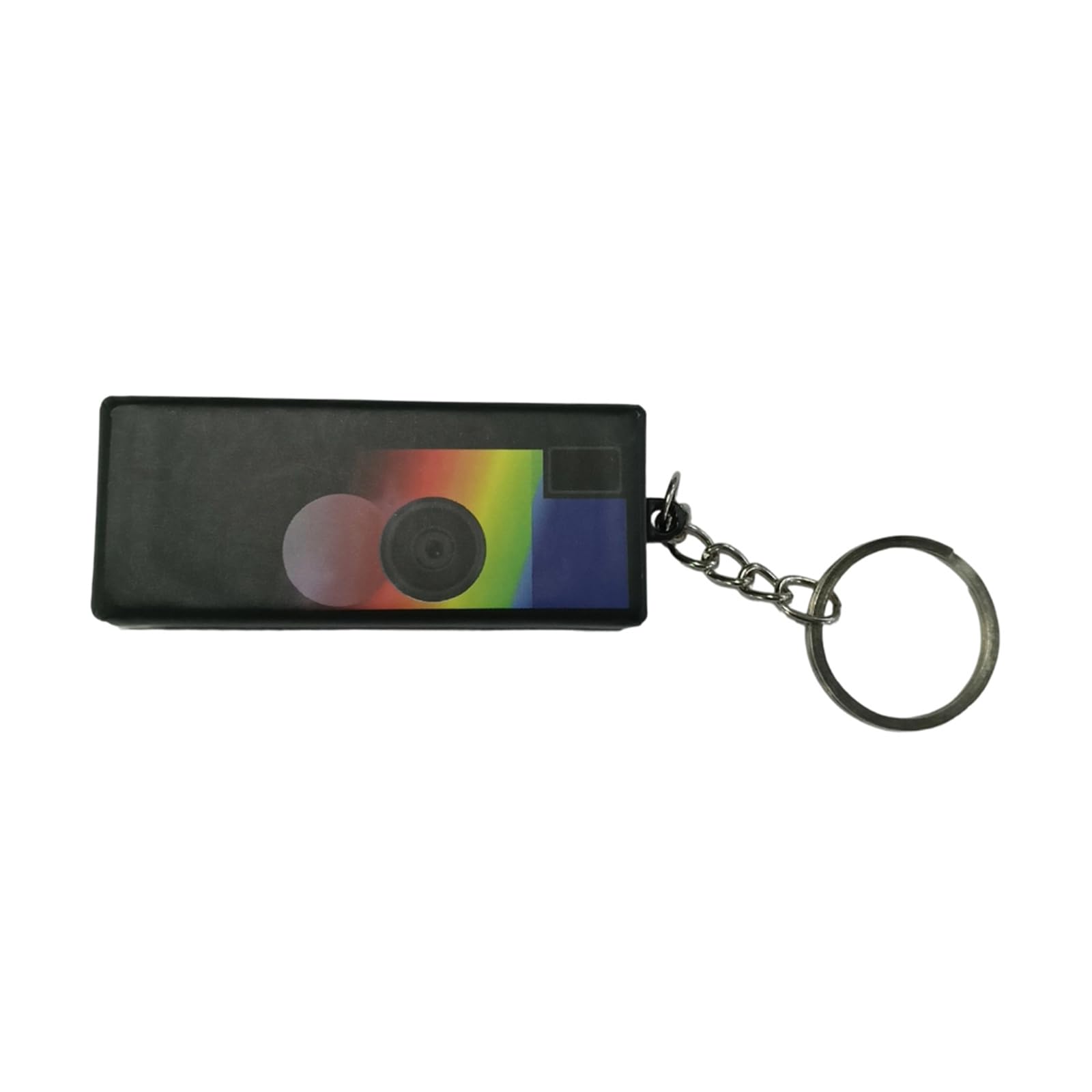 Miniatur-Schlüsselanhänger, starkes ABS, kompakt, Reise-Schlüsselanhänger, Upgrades für Pendler und Event-Taschenkamera, 7 Stück