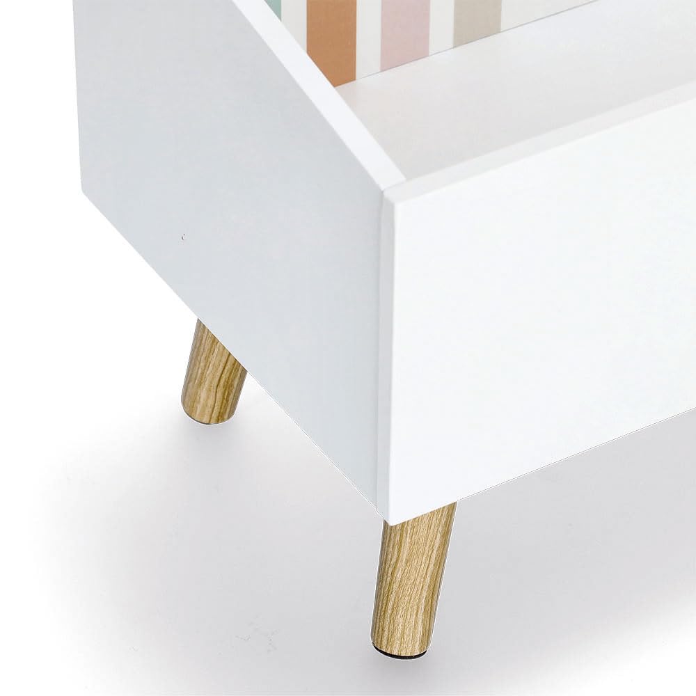 Zeller 13536 Children's Seat Set Rainbow 3-Piece MDF / Pine Table