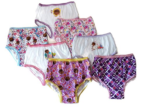 Disney Little Girls' 7-Pack Doc McStuffins Underwear