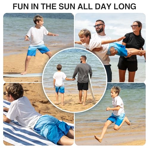 Image of Kanu Surf Boys' Avalon Quick Dry UPF 50+ Beach Swim Trunk