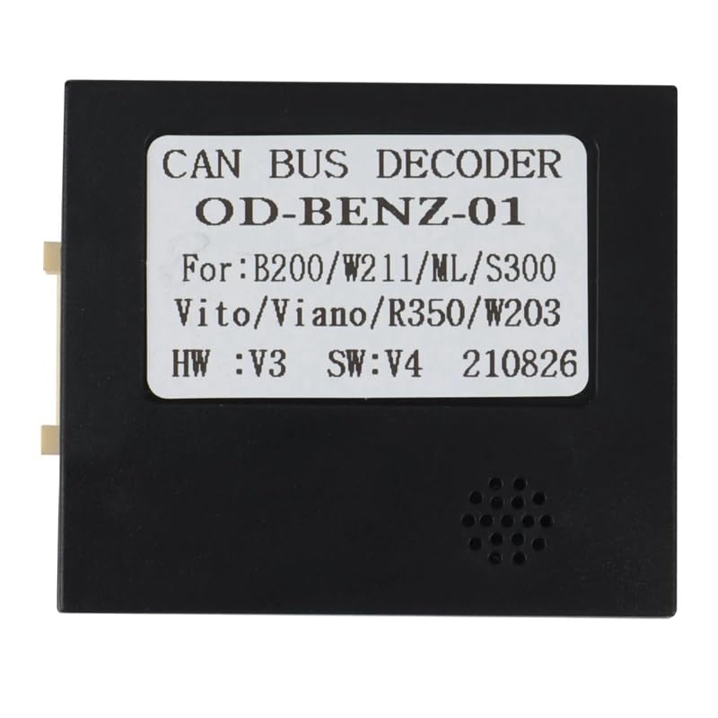 Canbus Box OD-BENZ-01 for Benz B200/ S Class/C Class/VITO/SLK with Wiring Harness Power Cable Android Car Multimedia - (Color Name: canbus)