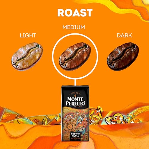 Monte Perelló, Ground Coffee, Mediaum Roast, 16 oz, Pack of 1 - image 2
