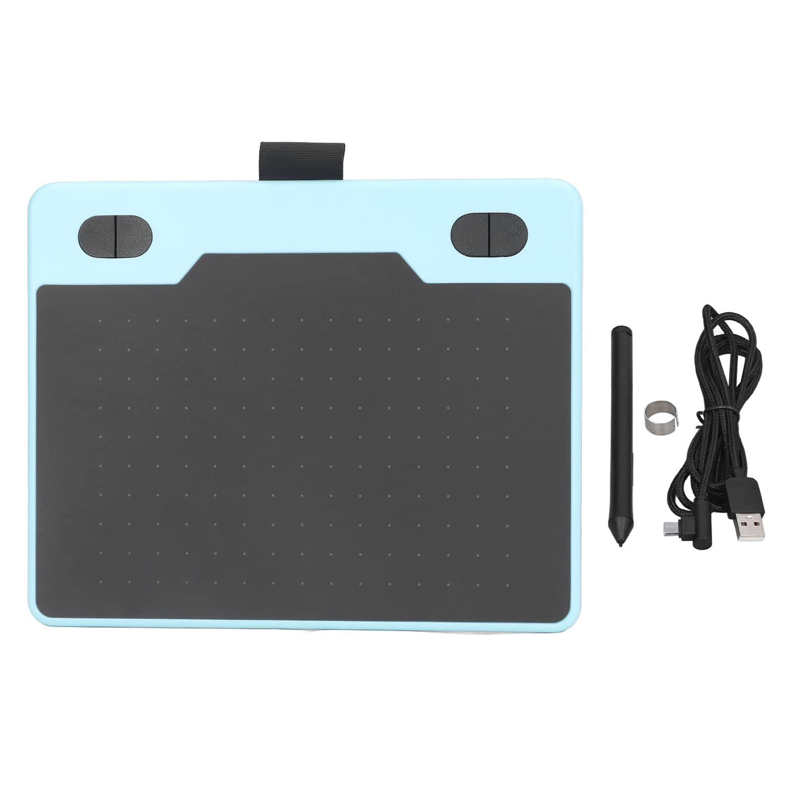 TsoLay Tavoletta Grafica, Tavoletta Grafica Elettronica Professionale Portatile con 8192 Penna Passiva di Ricarica Senza Batteria, velocità di Lettura 233/s, per Notebook, Tablet, Telefono Cellulare
