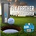 Clean Flight Premium Golf Ball Washer - Portable Cleaner for Golf Bag or Cart - Best Golf Accessories Gifts for Men & Women. (1Pack) - Seaport Blue